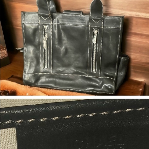 Michael Kors Tote black leather tote. Great size. I just need to declutter. - Picture 5 of 5